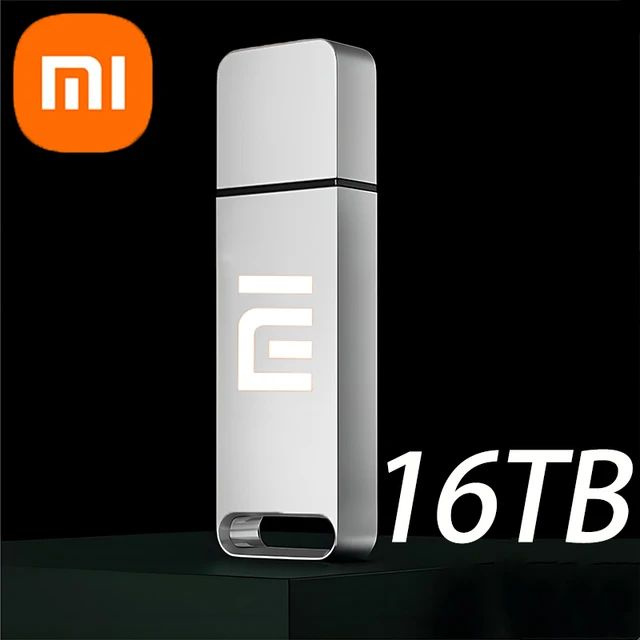 BS Mi USB-флеш-накопитель FL_4USB 16 ТБ, серебристый #1