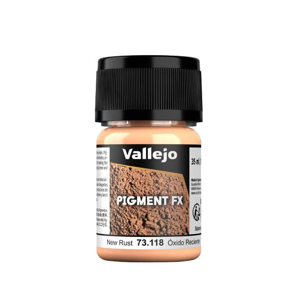 Краска Vallejo серии Pigment - New Rust 35ml. #1