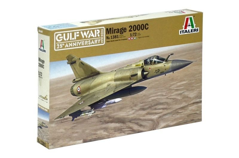 Сборная модель самолета Mirage 2000C Gulf war 25th Anniversary 1381, масштаб 1/72  #1