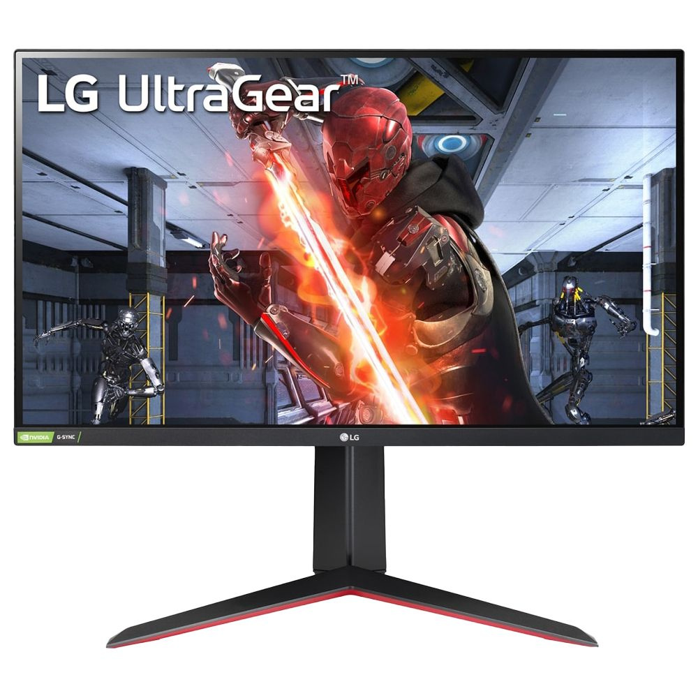 LG Монитор 27GN65R-B, черный, красный #1