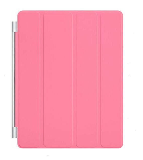 Чехол для iPad 2/New iPad Smart Cover Rich Leather, розовый #1