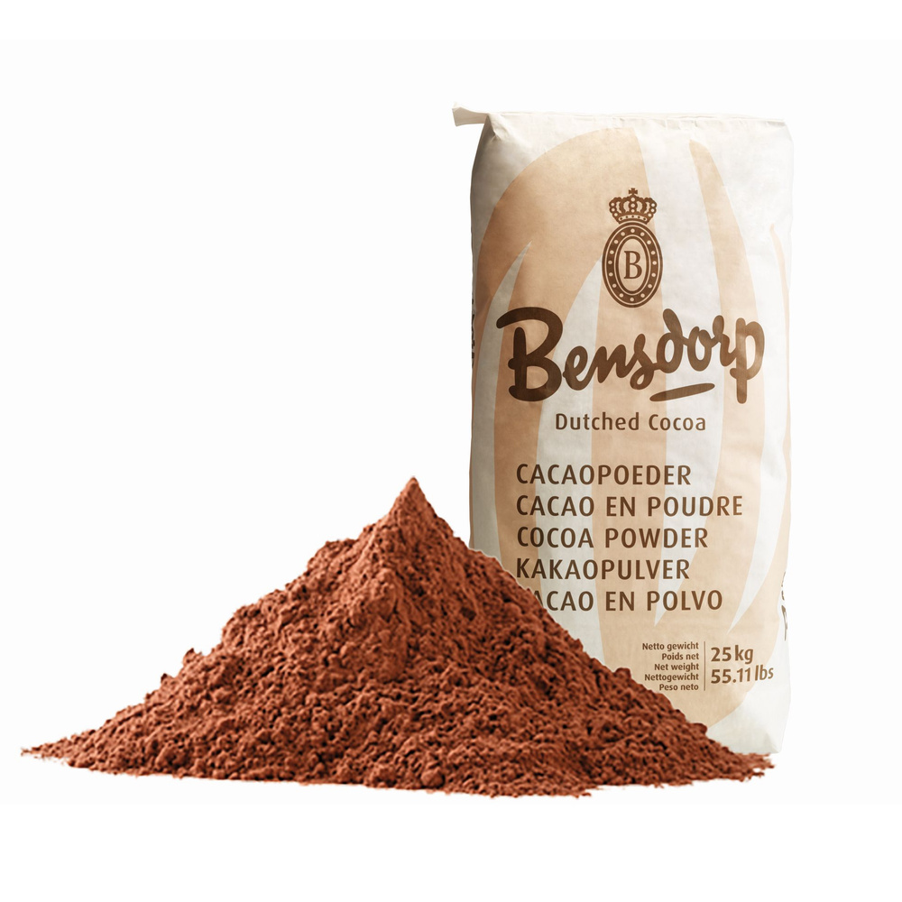 Какао-порошок Bensdorp 10-12% красный (25 кг) #1