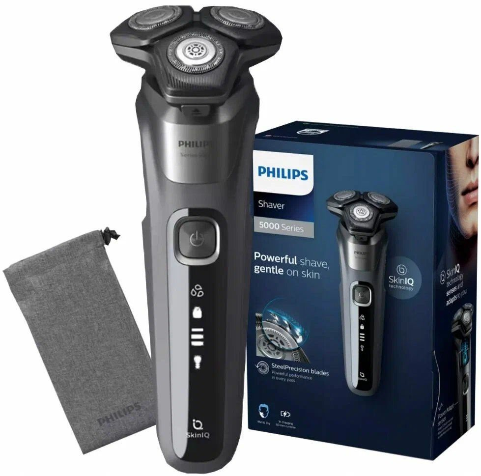 Philips Электробритва S5887/10, черный, серый #1