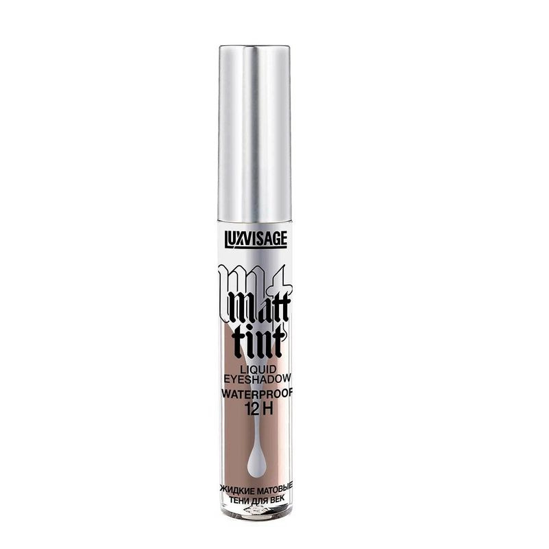 LuxVisage Жидкие тени для век Matt tint Водостойкие тон 108 Серый тапун, 3,5 г./  #1