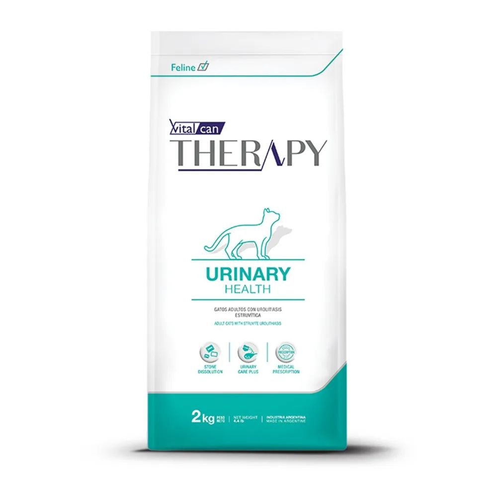 Сухой корм для кошек Vitalcan Therapy Feline Urinary Health, при мочекаменной болезни, лечебный, 2 кг #1