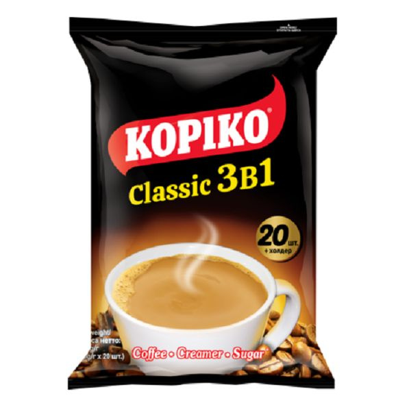 Кофейный напиток Torabika Kopiko , 20 пакетиков по 20г, 400г #1