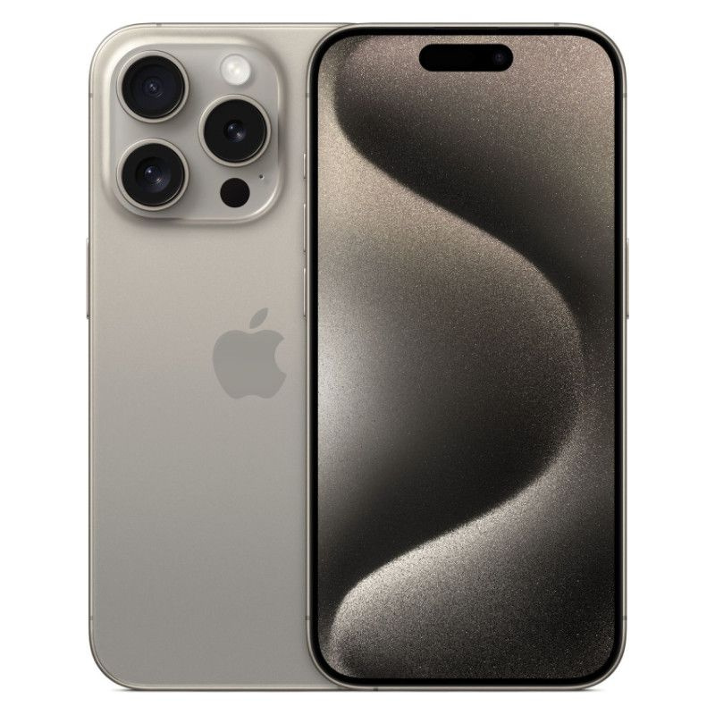 Apple Смартфон iPhone 15 Pro 128 ГБ, бежевый #1