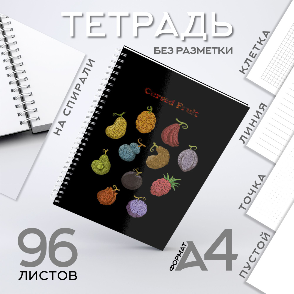 CherryPie Тетрадь, 1 шт., листов: 96 #1