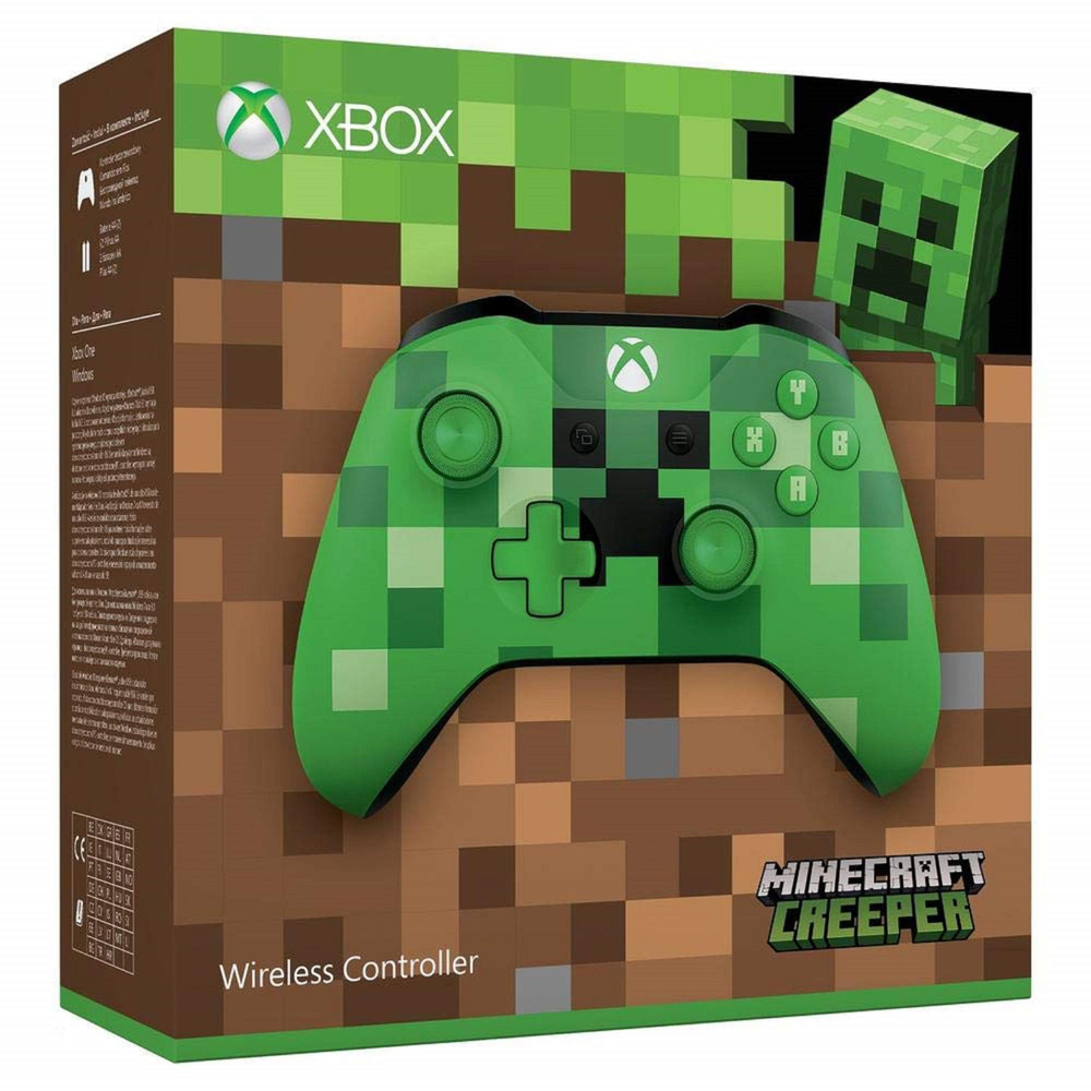 Геймпад для Xbox one / Series s x Minecraft Creeper в коробке #1