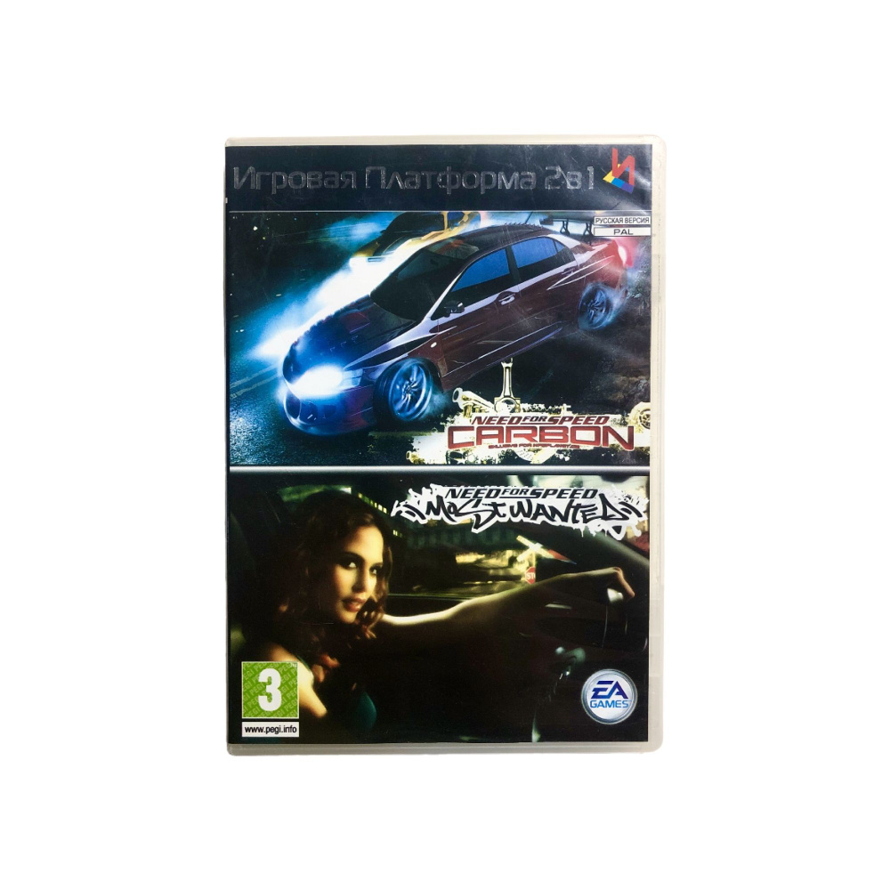 Игра Игра PS 2 Сборник 2в1: Need for Speed / Жажда скорости - Carbon, Most Wanted - (Гонки, Аркады, Electronic #1