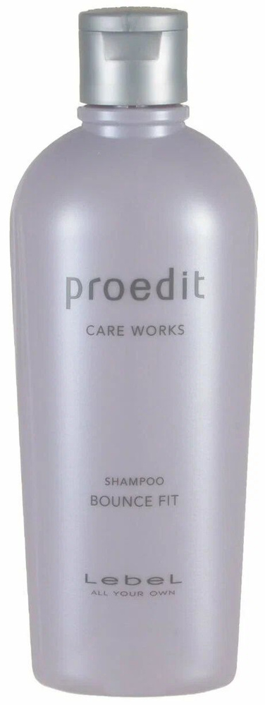 LEBEL Proedit Care Works Bounce Fit Shampoo Шампунь для интенсивного восстановления поврежденных, секущихся #1