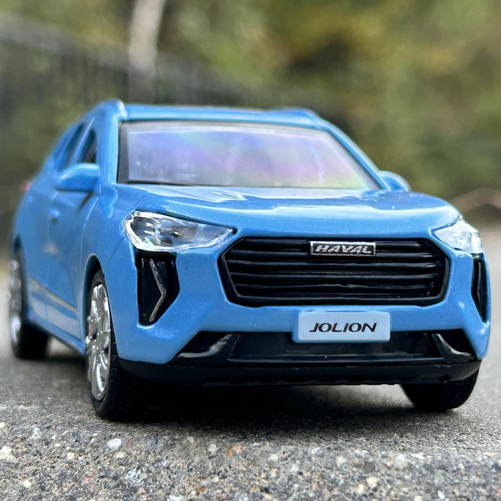 Машинка для мальчика металлическая Технопарк Haval Jolion 12 см, синий  #1