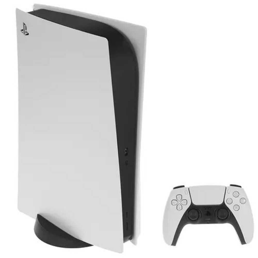 Sony PlayStation 5 Slim Blue-Ray 1Tb White (cfi-2000A) (Япония )Игровая приставка  #1