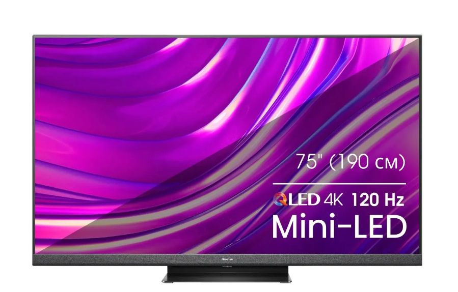 Hisense Телевизор 75U8NQ 75", черный, серый #1