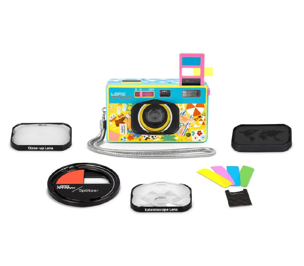 Плёночный фотоаппарат Lomography LomoApparat 21mm Wide-angle Camera Fluffy Omelet  #1