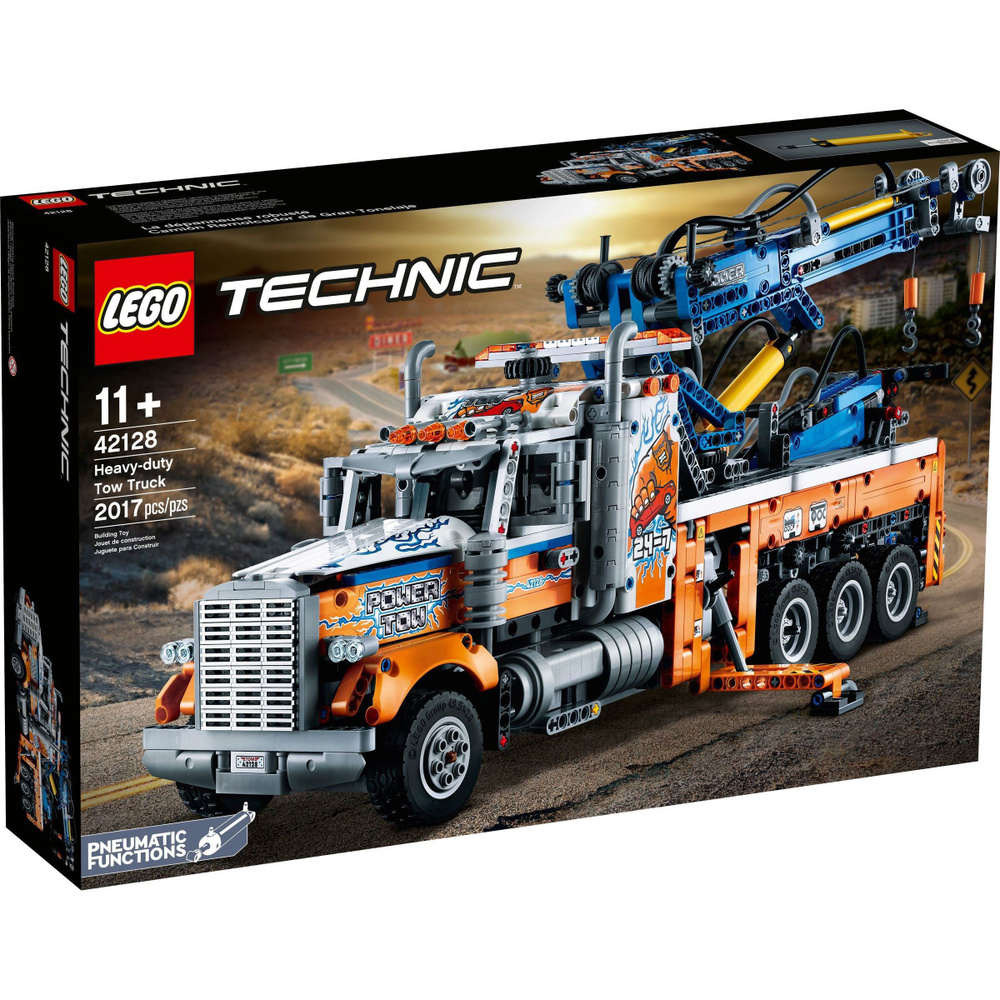 Конструктор LEGO Technic 42128 Грузовой эвакуатор #1