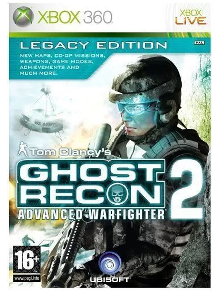 Tom Clancys Ghost Recon Advanced Warfighter 2 Legacy Edition ENG Видеоигра на диске Xbox 360. Товар уцененный #1