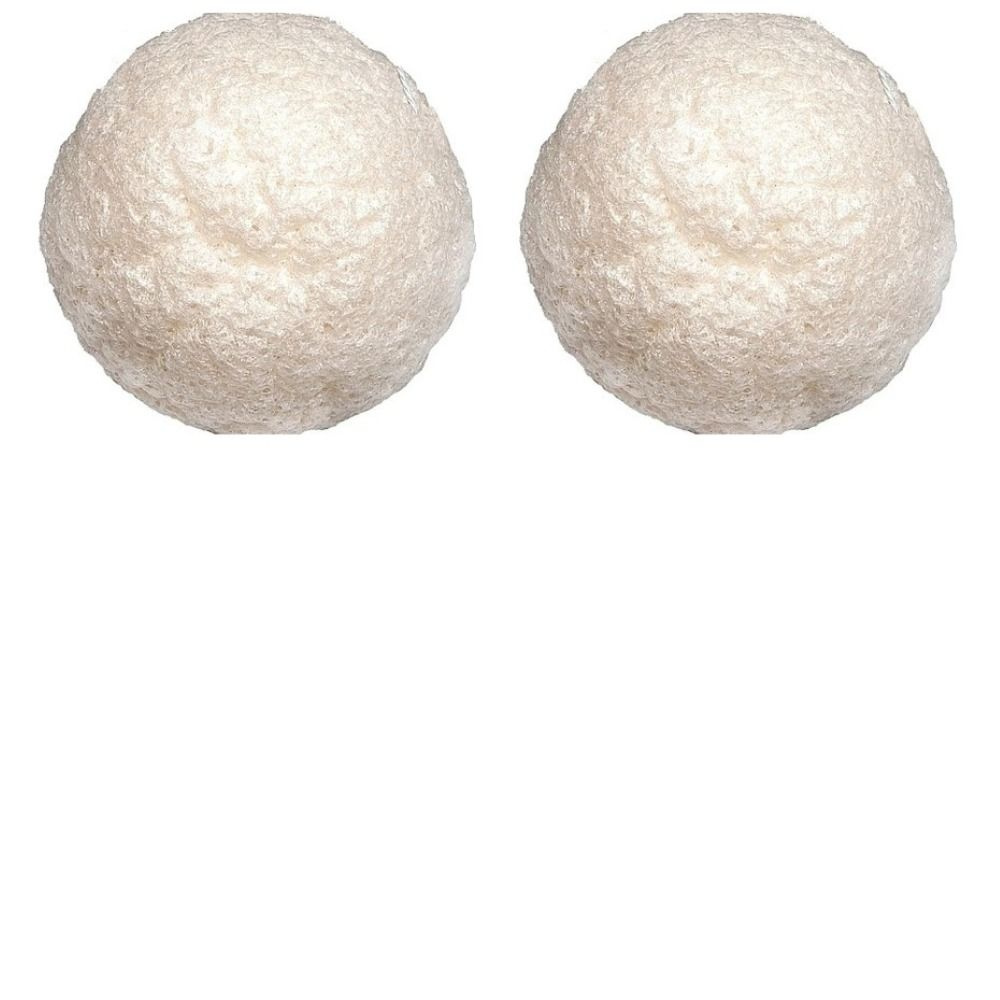 Singi Спонж косметический универсальный Pure Konjac Sponge, 2 шт #1