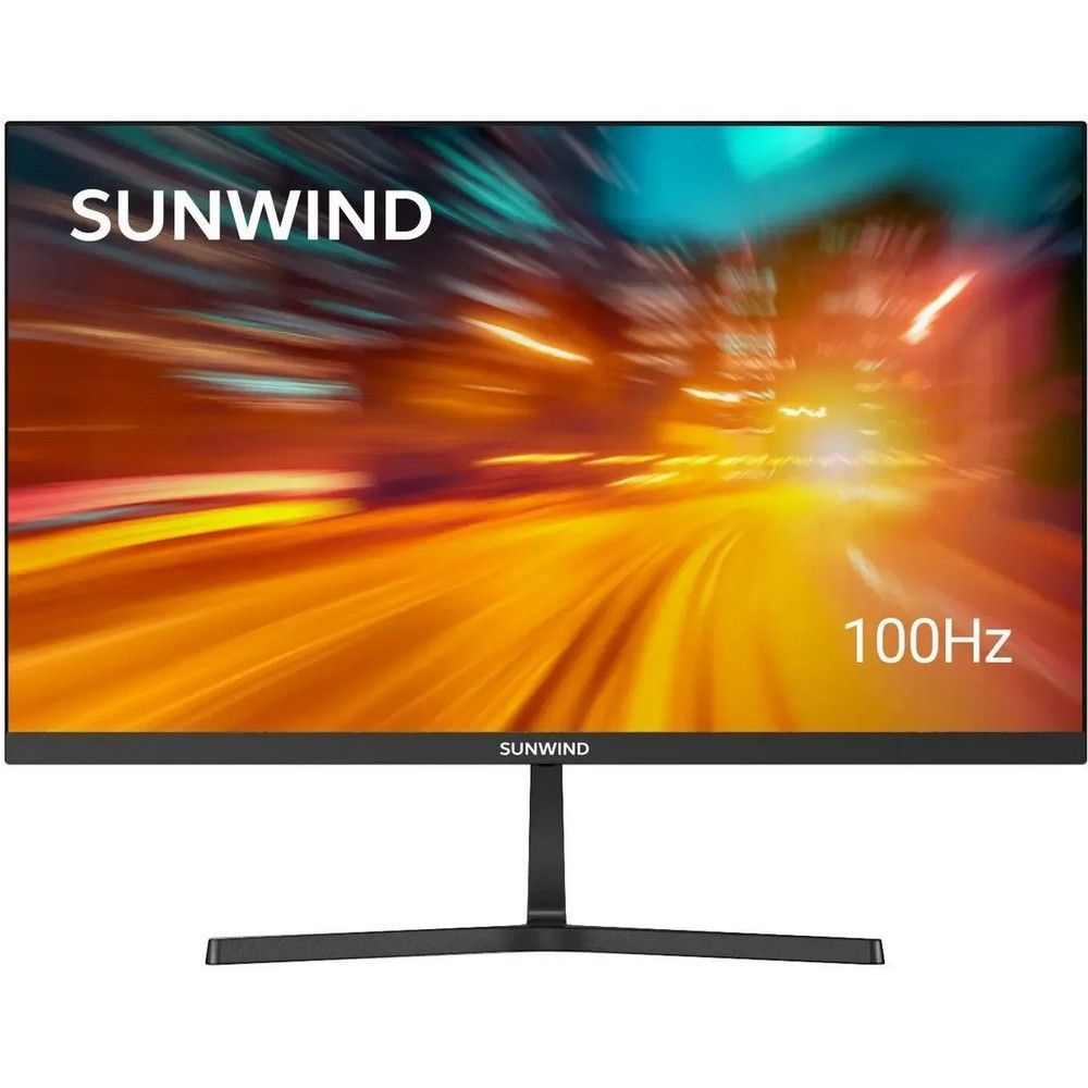 SUNWIND 23.8" Монитор SM24SB02, черный #1