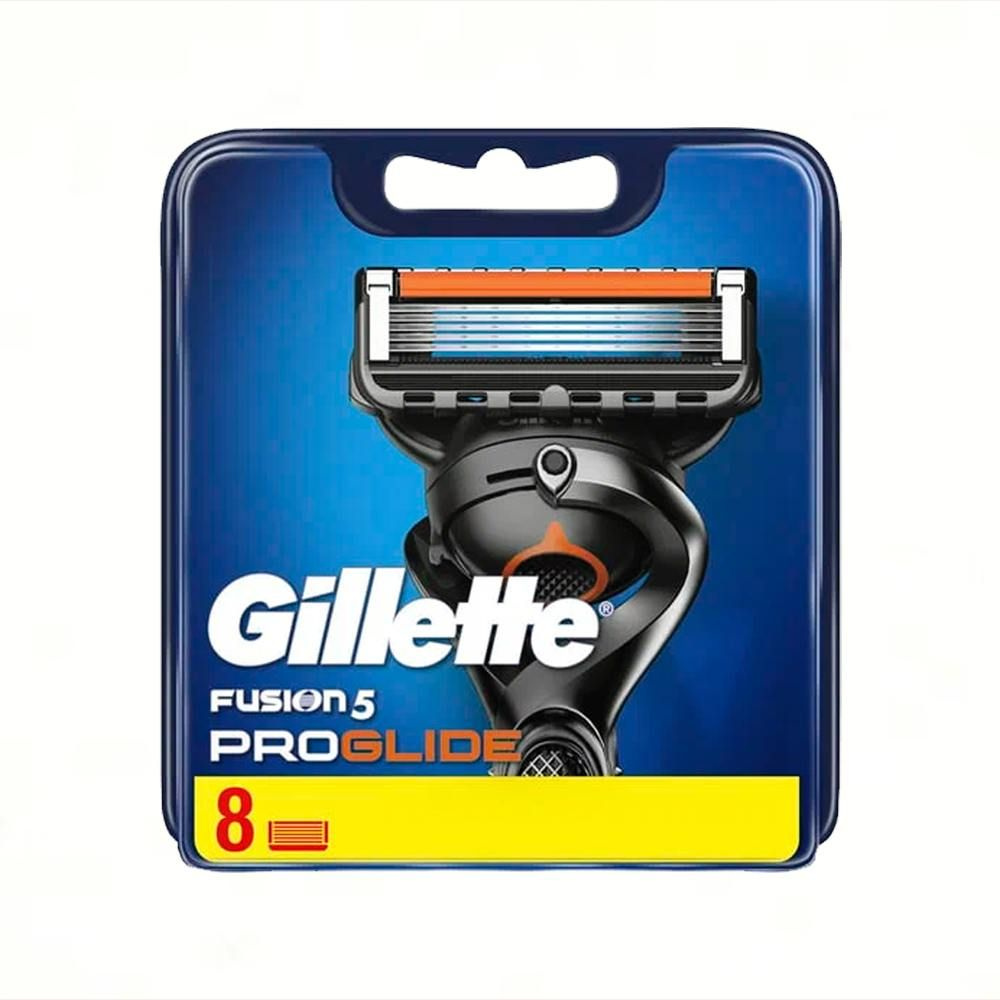 Сменные кассеты Gillette Fusion Proglide с 5 лезвиями для бритья, 8 шт  #1