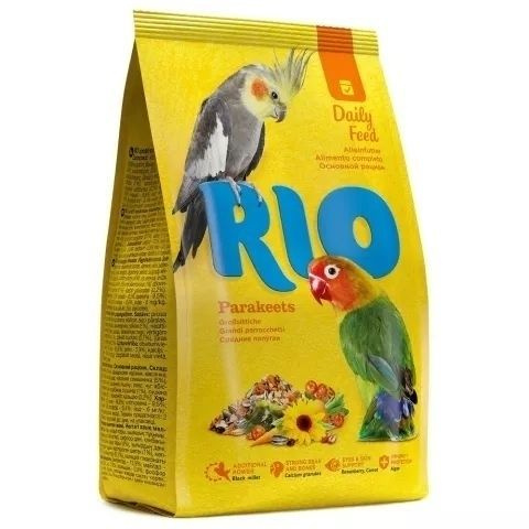 RIO: Корм для средних попугаев, основной рацион, 500 гр #1