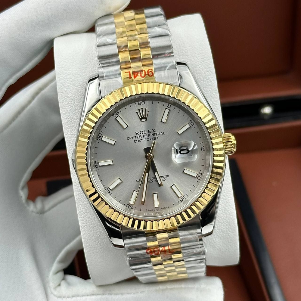 Восхитительные мужские часы Rolex Date Just Японские #1