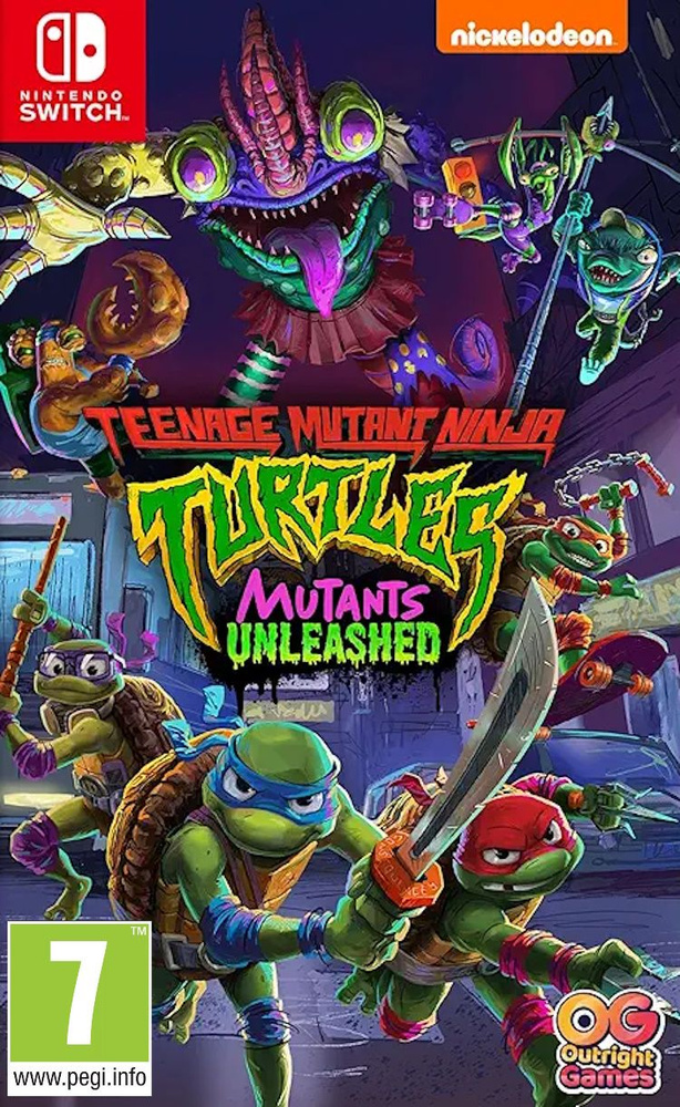 Игра Игра TMNT Teenage Mutant Ninja Turtles (Черепашки Ниндзя): Mutants Unleashed диск (Nintendo Switch, #1