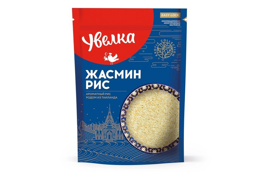 Рис УВЕЛКА Жасмин, 500г #1