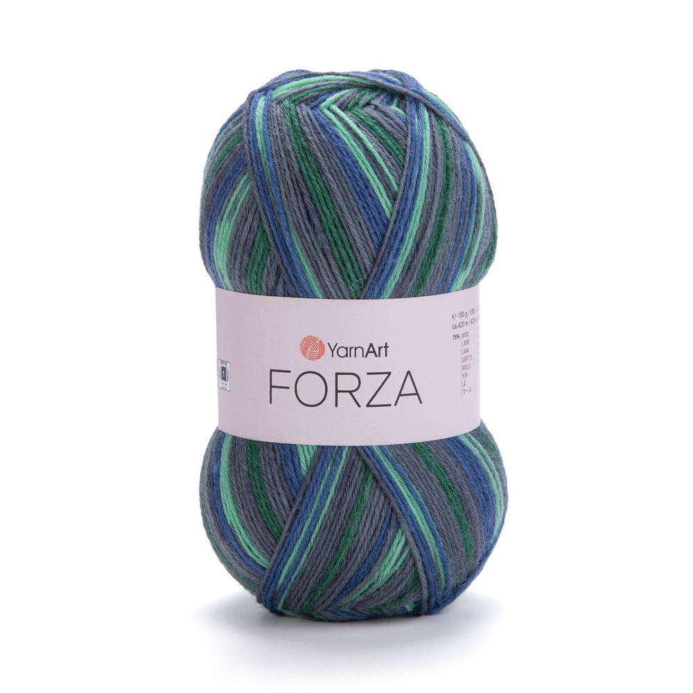 Пряжа Forza YarnArt - 1 моток (100 гр, 420 м), цвет 2506 #1