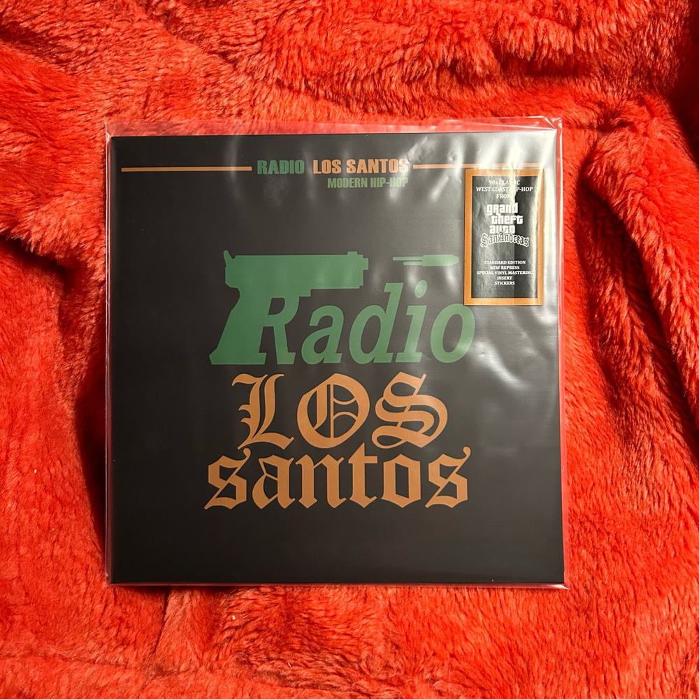 Винил Radio Los Santos: GTA San Andreas OST, LP + стикеры + вкладыш (Limited Edition) ГТА Сан Андреас, #1