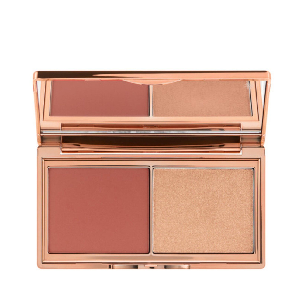 Charlotte Tilbury Палетка Hollywood Blush & Glow Glide Palette ( оттенок Tan-Deep) 7,5 г  #1