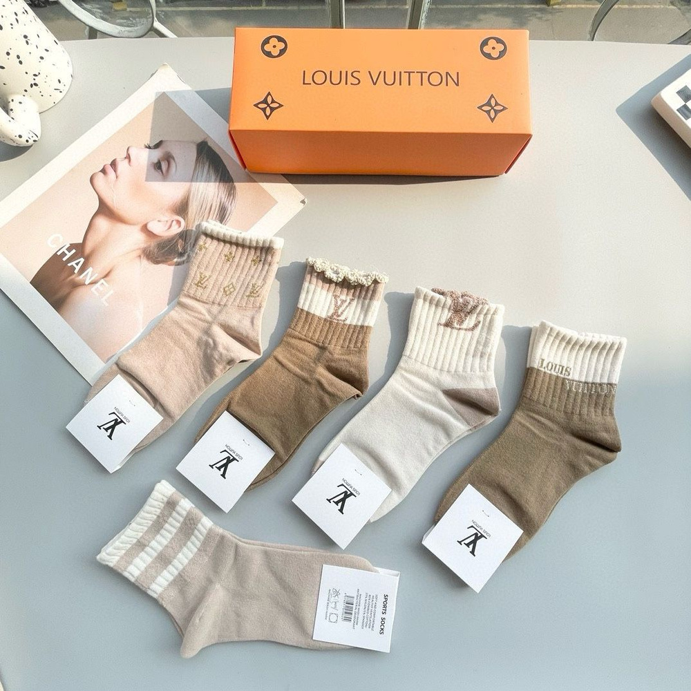 Комплект носков Louis Vuitton, 5 пар #1