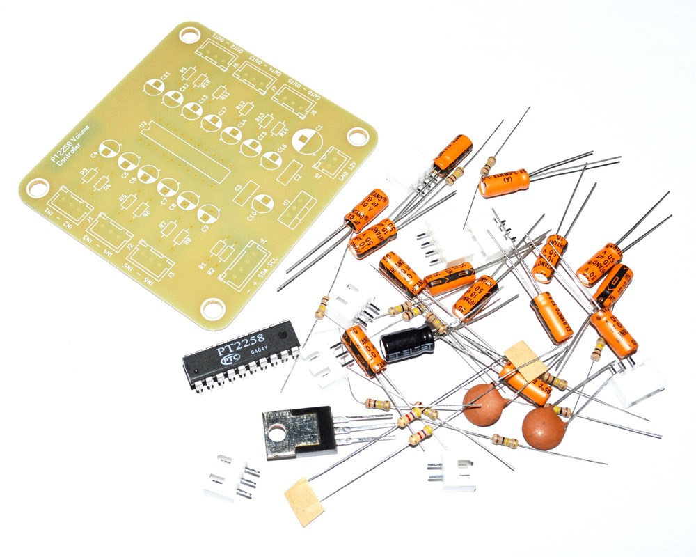 PT2258 Электронный регулятор громкости 6 каналов, для Arduino DIY  #1