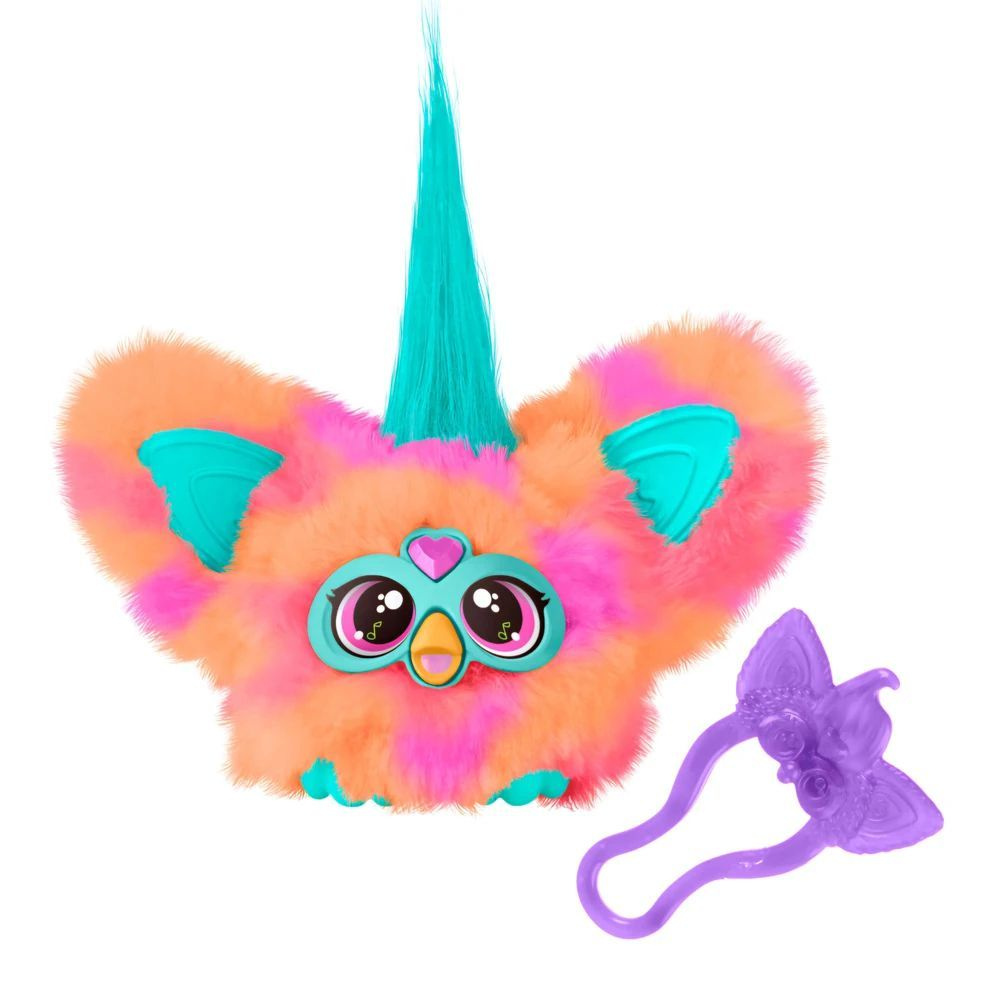 Интерактивная мягкая игрушка брелок Hasbro Furby Mello-Nee 45 звуков G1401  #1