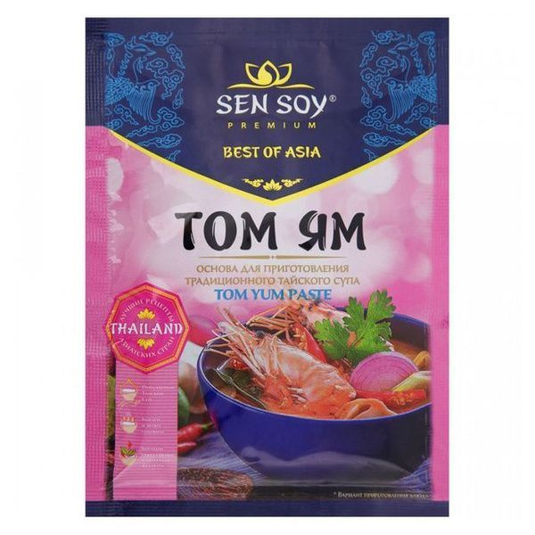 Sen Soy Основа для супа Том Ям 80г, 5шт #1