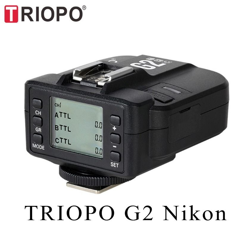 TRIOPO G2 Canon Nikon TTL 1/8000 S Беспроводной дистанционный приемник вспышки для спуска затвора триггерного #1