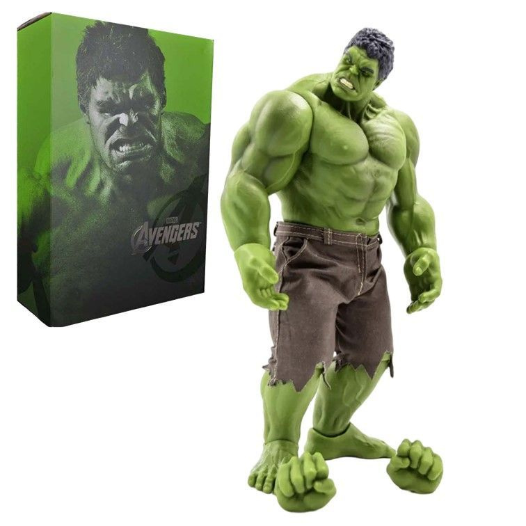 3315A Фигурка игрушка для мальчика Мстители Халк 41см., Супергерои Marvel Avengers Hulk  #1