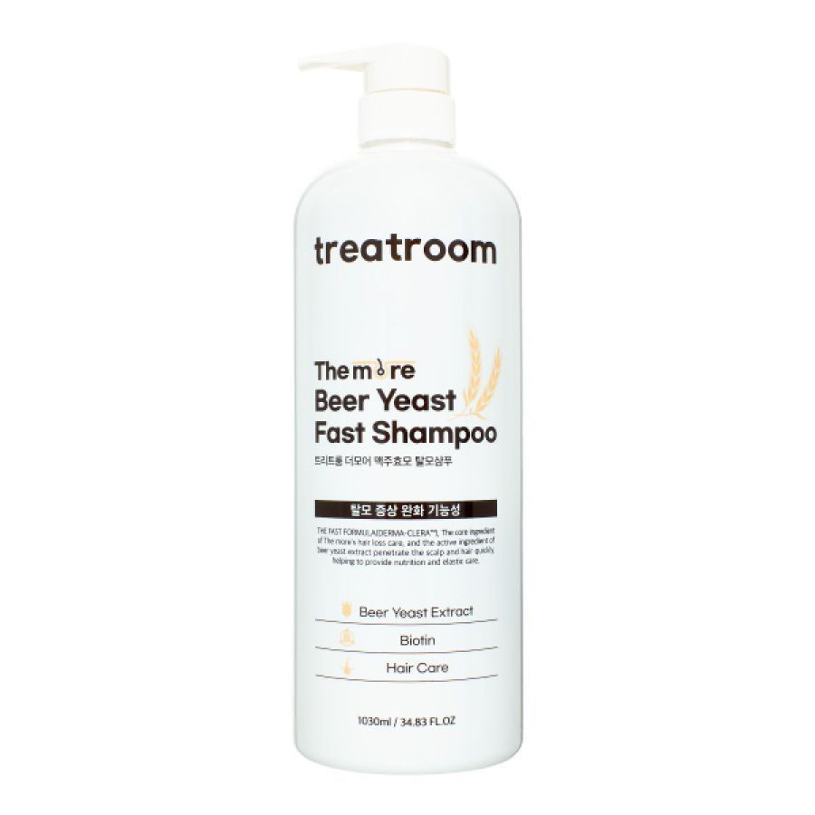 Treatroom Шампунь против выпадения волос The more Beer Yeast Anti Hair-loss Shampo, с экстрактом пивных #1