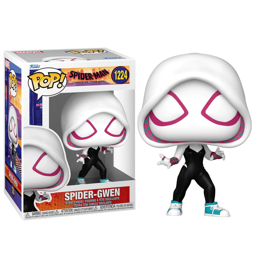 Фигурка Funko Pop! Spider-Gwen (Фанко Поп Гвен-Паук Гвен Стейси из мультфильма Человек-Паук: Паутина #1