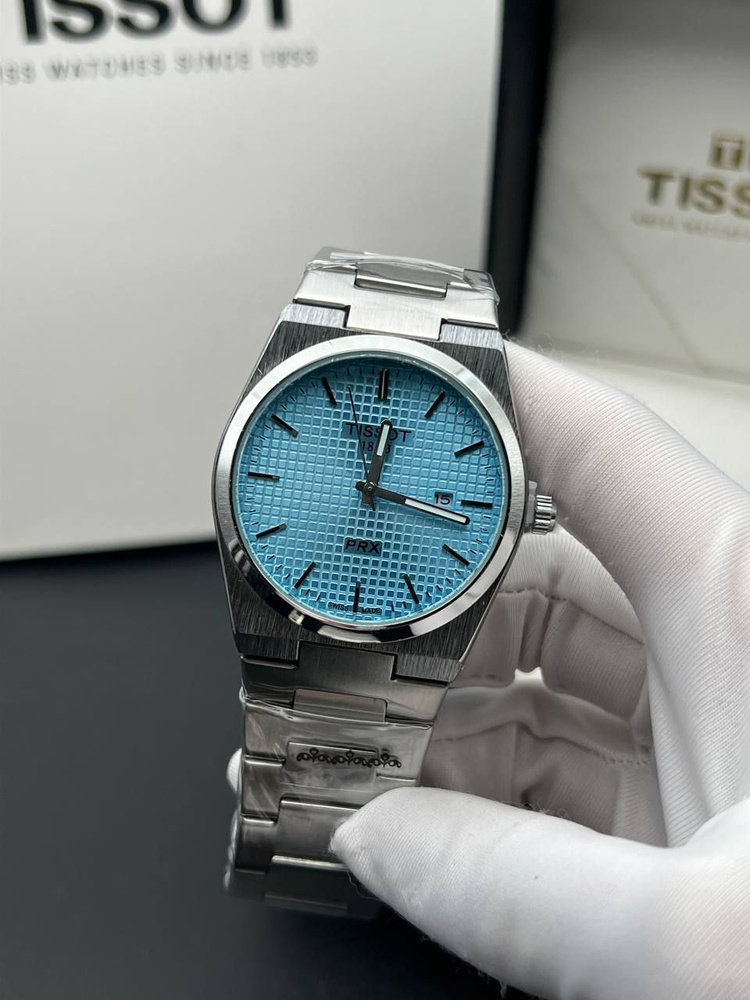 Tissot Наручные часы, металлические с датой Премиум #1