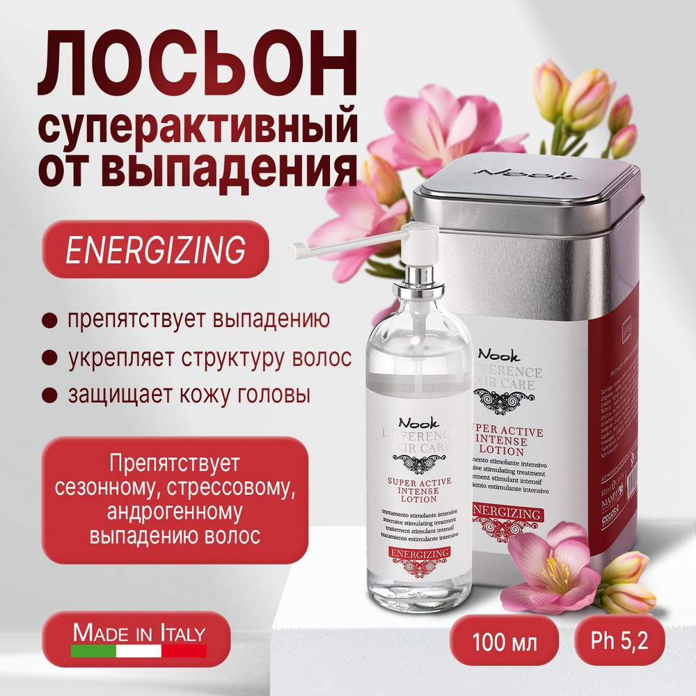 Energizing Super-Active Lotion Супер активный лосьон против выпадения волос ph 5,2 100 мл  #1