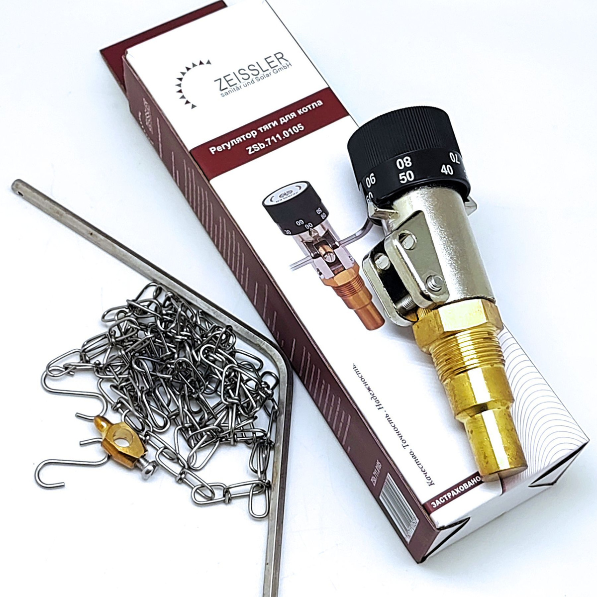 Механическое устройство для регулирования силы горения твердого топлива