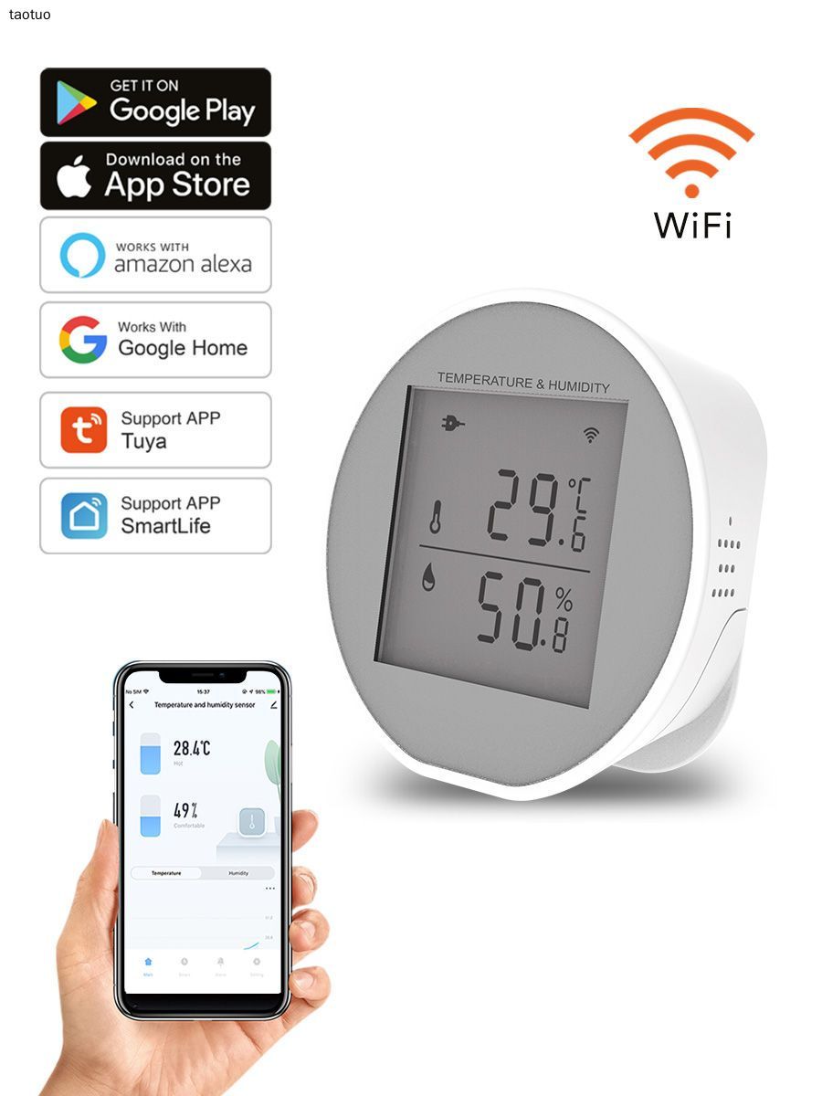 УмныйWiFiдатчиктемпературыивлажности