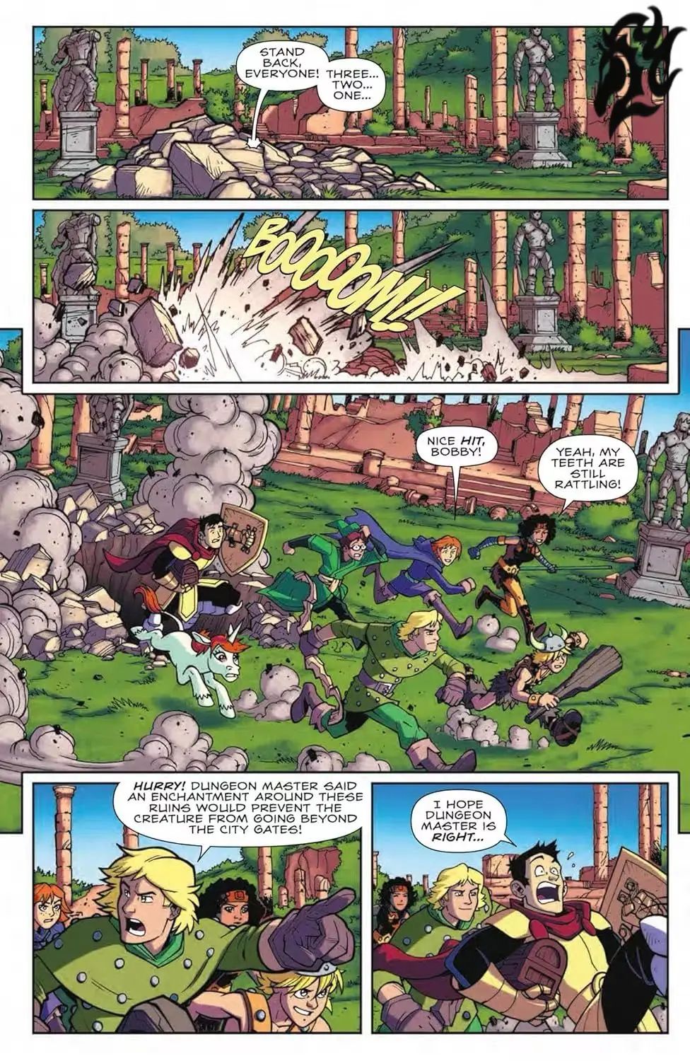 Dungeons & Dragons Animated Adventures. Приключенческая графика по вселенной D&D | Dungeons & Dragons Animated Adventures: An Art and Design Retrospective - Ozon image 4