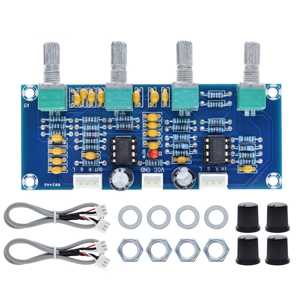 XH-A901ToneBoardPreampПредварительныйусилительсрегулировкойгромкостивысокихинизкихчастот