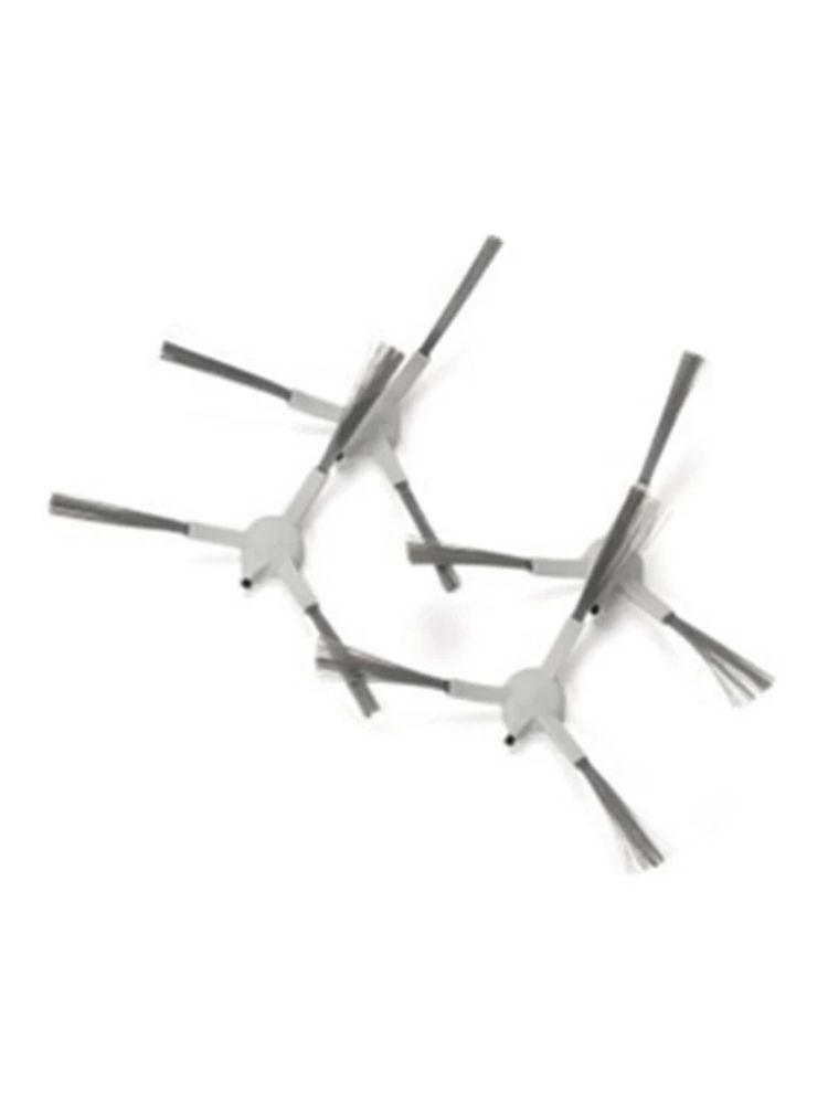 4xЩеткабоковаядляроботов-пылесосовRedmondRV-R670S,RV-R650S,RV670S,650Sсовместимаязапаснаядеталь