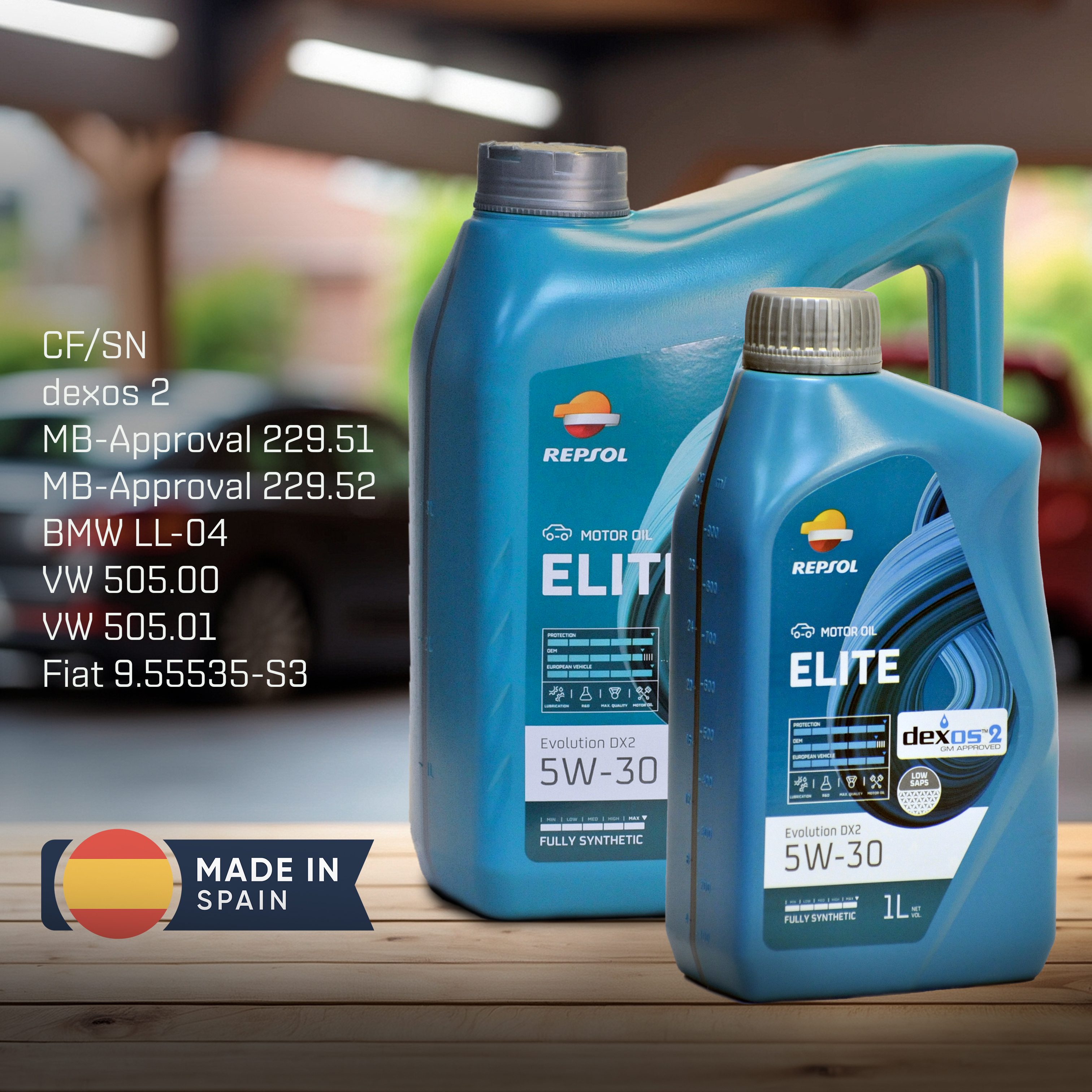 Repsol5W-30Масломоторное,Синтетическое,5л