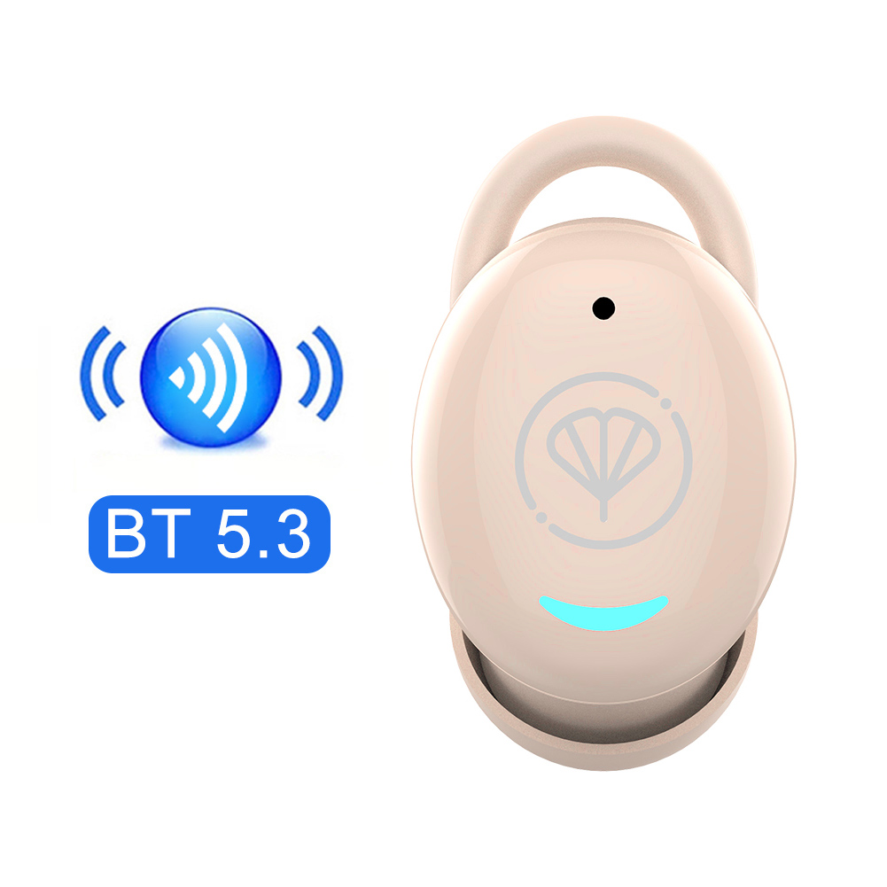 НаушникибеспроводныесмикрофономYX12,Bluetooth,3.5мм,бежевый