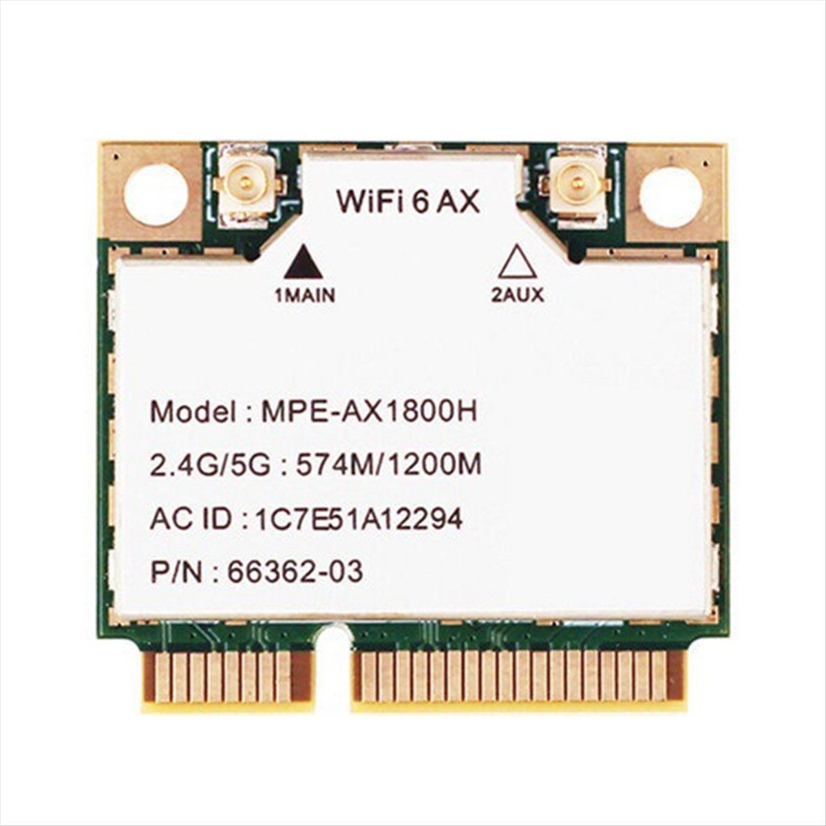 MINIPCI-E574Мбит/СГигабитнаяДвухдиапазоннаяВнутренняяБеспроводнаяСетеваяКарта