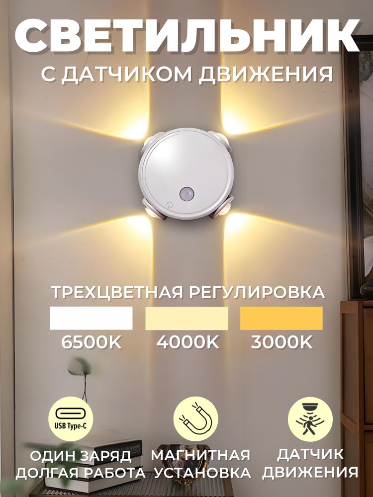 MeteaiНастенныйсветильник,2.5Вт